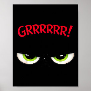 Poster Le costume de Grrrrrrr Kids de raisin vert aigre