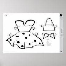 Le costume de poupée en papier OG : X-SPELL