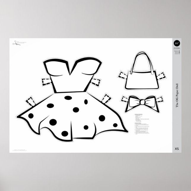 Poster Le costume de poupée en papier OG : X-SPELL (Devant)