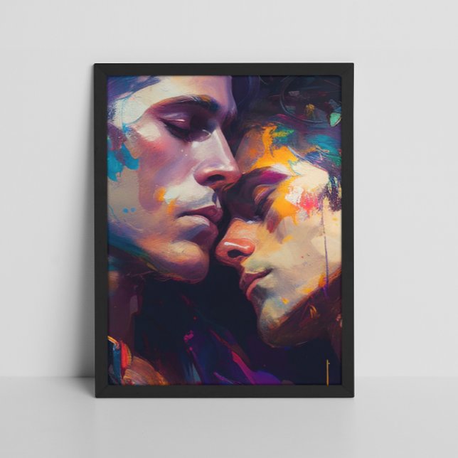 Poster Le couple gay (Créateur téléchargé)