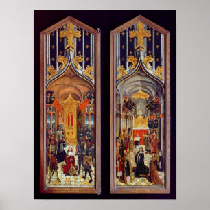 Poster Le couronnement de David et de Louis XII 1501