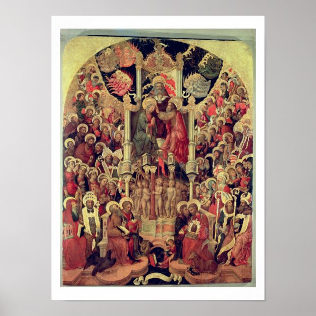Poster Le couronnement de la Vierge (Devant)