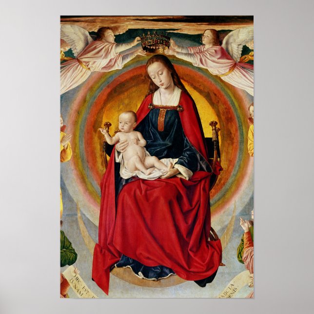 Poster Le couronnement de la Vierge (Devant)