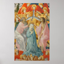 Le couronnement de la Vierge avec l'huile de Trini