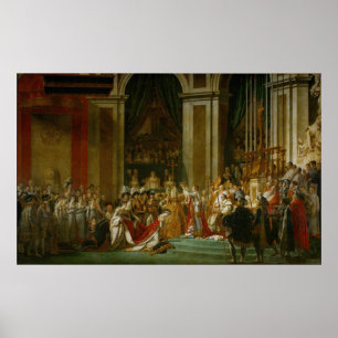 Poster Le couronnement de Napoléon