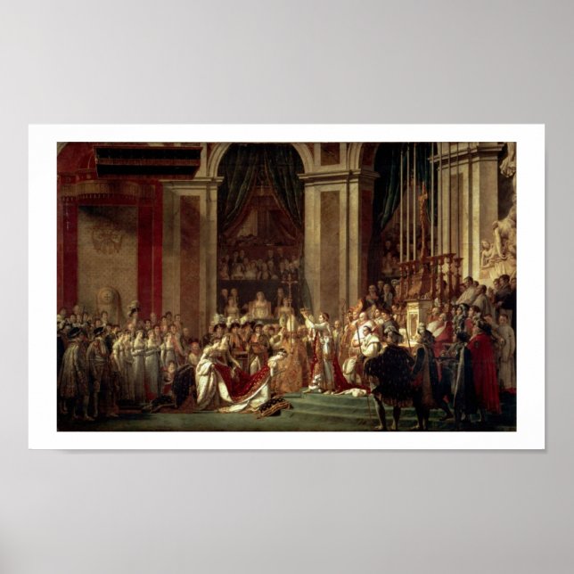 Poster Le couronnement de Napoléon, (1806) (Devant)