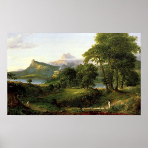 Poster Le cours de l'Empire, le stade arcadien ou pastora
