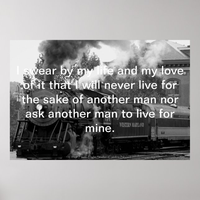 Poster Le credo de Galt (Devant)