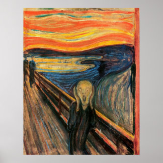 Poster Le cri