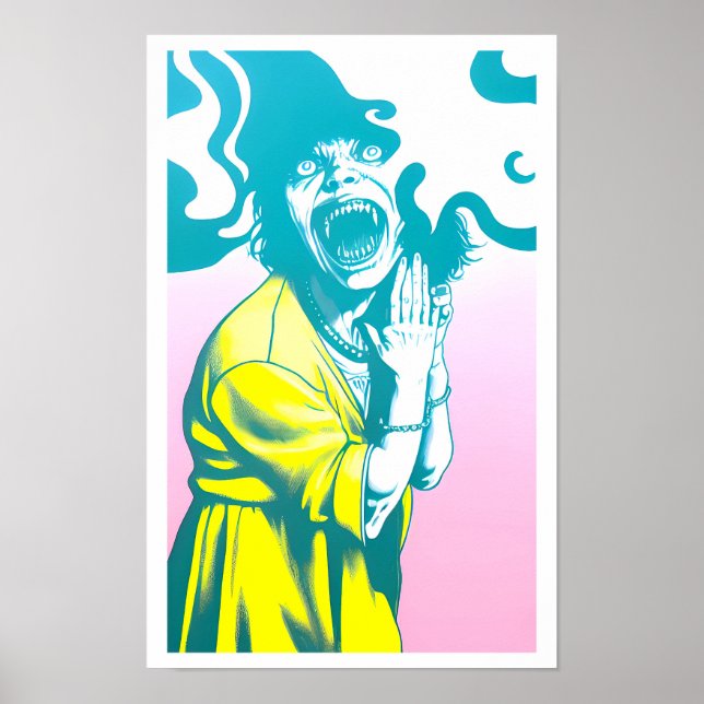 Poster Le cri (Devant)