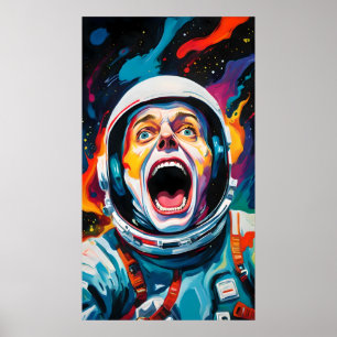 Poster le cri dans l'espace