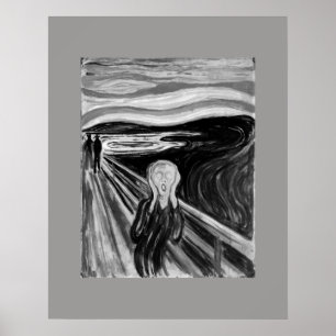 Poster Le cri d'Edvard Munch