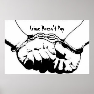 Poster Le crime ne paie pas