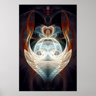 Poster Le cristal s'envole II