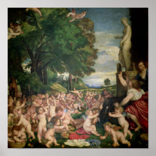 Poster Le culte de Vénus, 1519