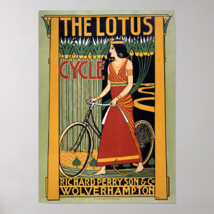 Poster Le cycle du Lotus, 1896