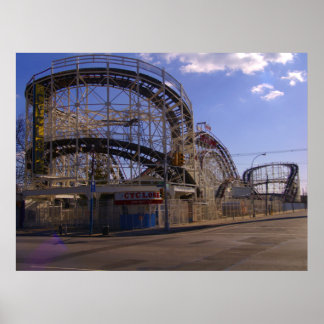 Poster "Le Cyclone En Hibernation"