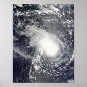 Poster Le cyclone tropical Gael s'approche de Madagascar