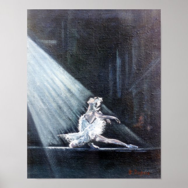 Poster Le Cygne (Ballet) /The Swan (Ballet) (Devant)