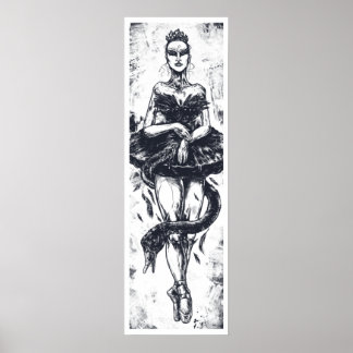Poster Le cygne noir