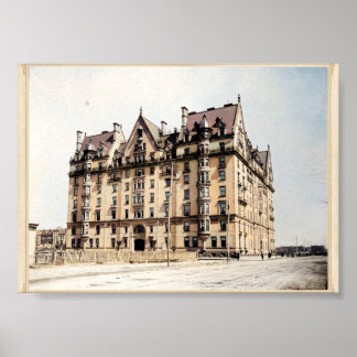 Poster Le Dakota, New York City, c. 1890