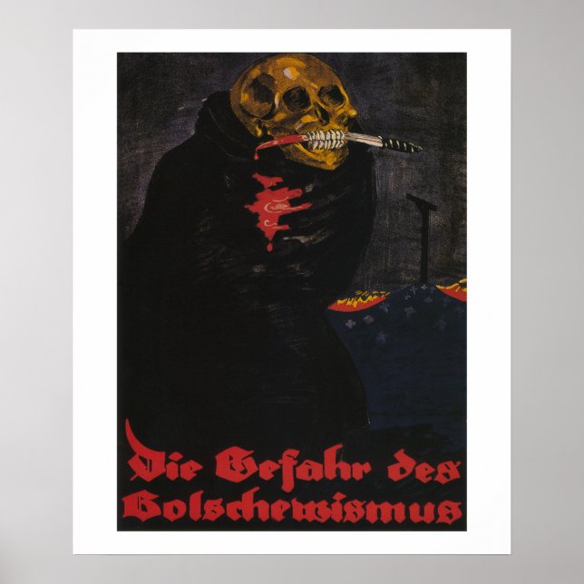 Poster Le danger du bolchevisme (1919)_Poster de propagan (Devant)
