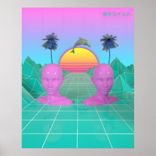 Poster Le Dauphin Heureux