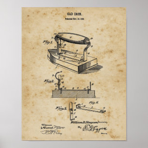 Poster Le décor de mur de blanchisserie vêtx l'art de