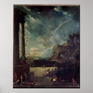 Poster Le départ d'Aeneas de Carthage