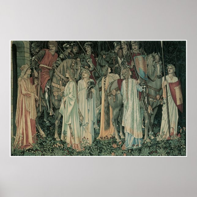 Poster Le départ des Chevaliers (Devant)