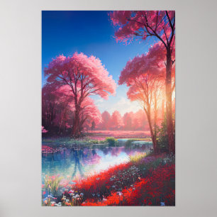 Poster Le Dernier baiser de Sun sur l'Azure River