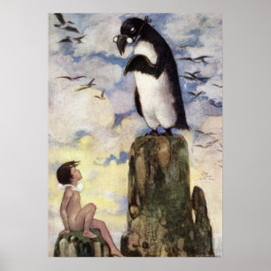 Poster Le dernier de la sauvagine par Jessie Willcox Smit