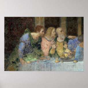 Poster Le dernier dîner, 1495-97