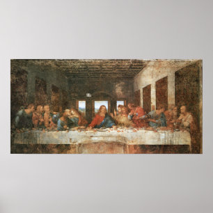 Poster Le dernier dîner, 1495-97, Leonardo da Vinci