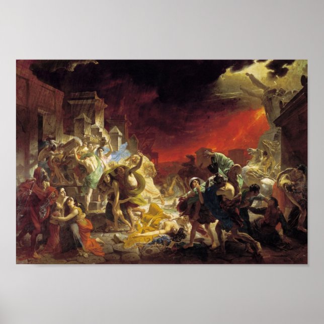 Poster Le Dernier jour de Pompéi (Devant)