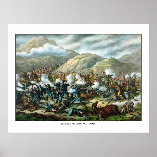 Poster Le Dernier socle de Custer (Devant)