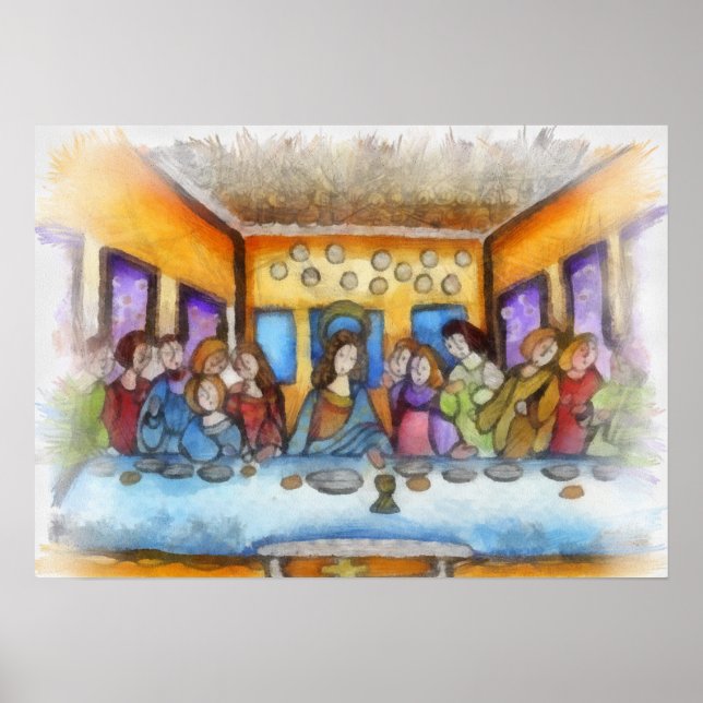 Poster Le Dernier souper (Devant)
