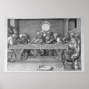 Poster Le Dernier Souper, pub. 1523