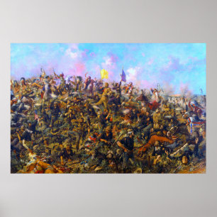 Poster Le Dernier stand de Custer Edgar Samuel Paxson 189