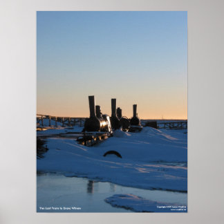 Poster Le Dernier train pour la neige où