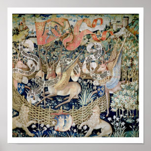 Poster Le Désert du vent (tapestry)