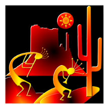 Le désert Kokopelli