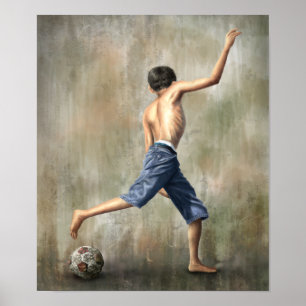 Poster Le Désir - Jackie Liao - Football de football Fute