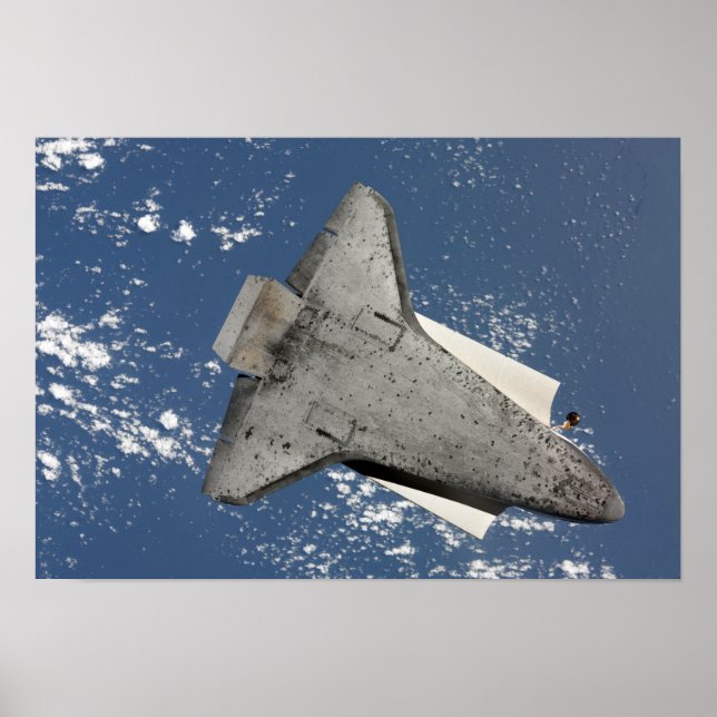 Poster Le dessous de la navette spatiale Discovery 2 (Devant)