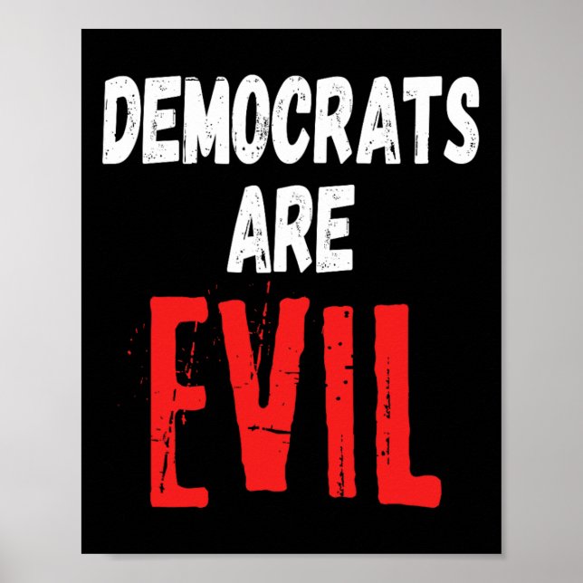 Poster Le diable Donald Trump 2024 ramènera-t-il l'Amériq (Devant)