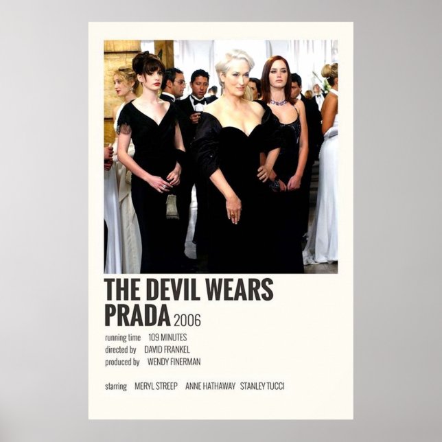 Poster le diable porte prada (Devant)