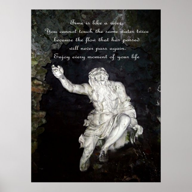 Poster Le Dieu du fleuve. (Devant)