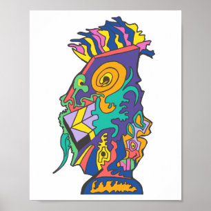 Poster Le dilemme du lézard