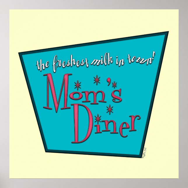 Poster Le dîner de maman : Allaitement (Devant)