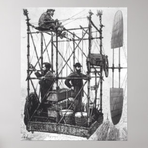 Poster Le dirigeable